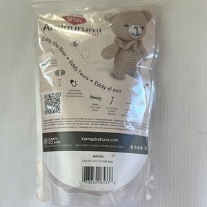 Red Heart Amigurumi Kit - Eddy the Bear